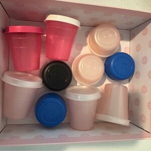 Mini Tupperware containers